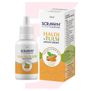 Scravon Haldi Tulsi Drops / By Scravon